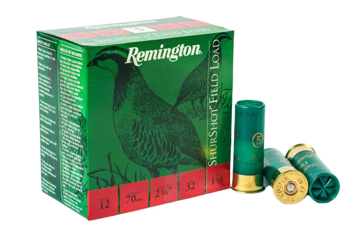 Cartucho Remington C.12 N.5 32grs
