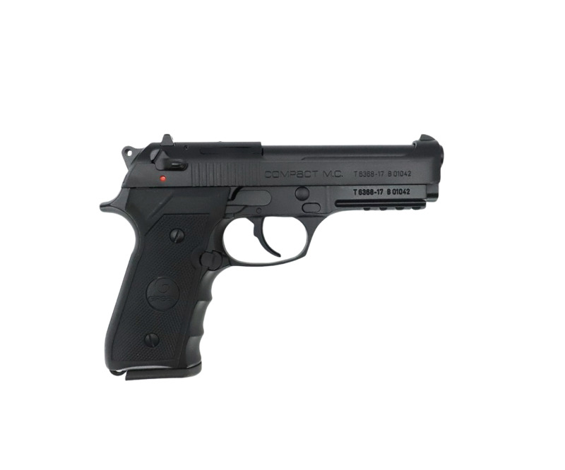 Pistola Girsan C.9mm 15+1 Compact Mc Negro Picatinny