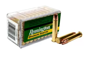Bala Remington C.22 X 50 Magnum Cobreada P/Hueca
