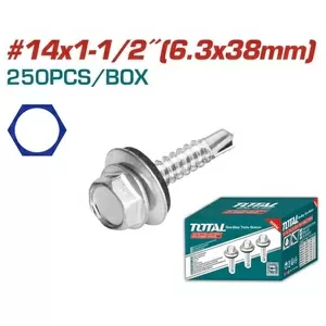 Tornillo Total St14x1-1/2" Autoperf. Hex. X250