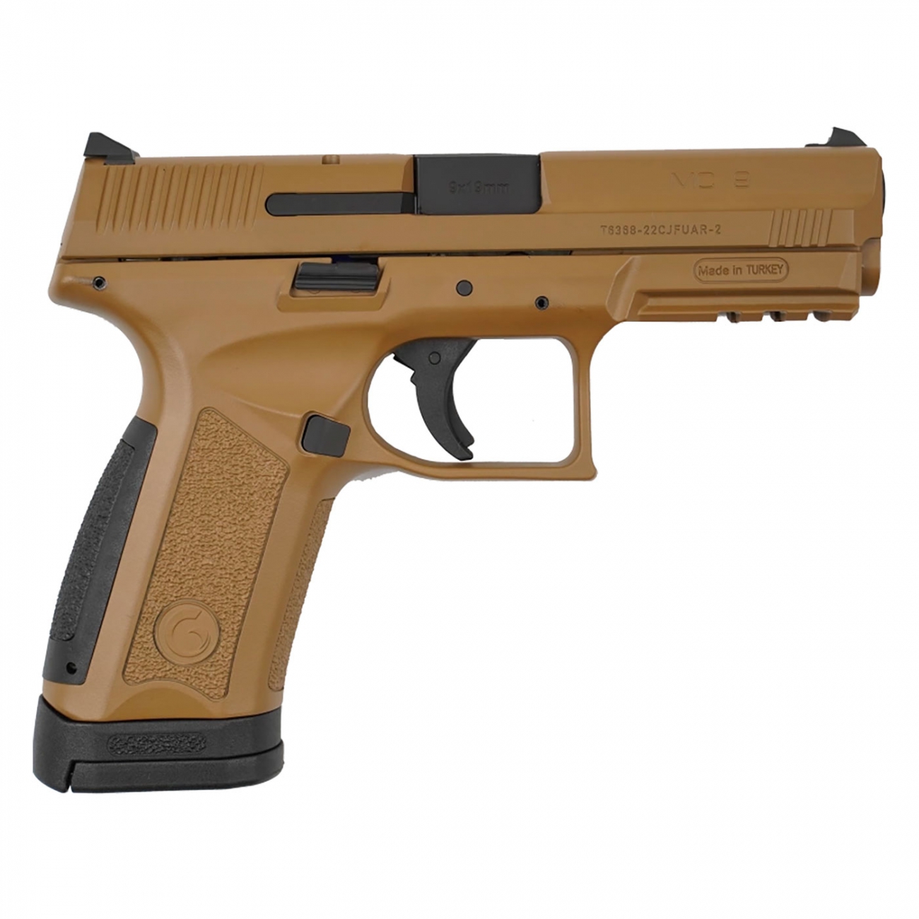 Pistola Girsan C.9mm 17+1 Mc 9 Barret Marron