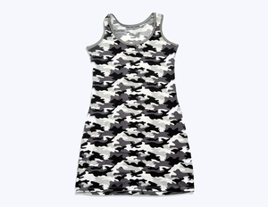 Vestido Hobby Gg Camu Gris