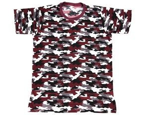 Remera Hobby M D Camu Bordo