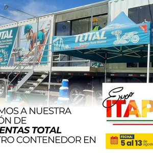 Comercial Palmera en la Expo Itapúa